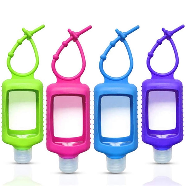 Silicone Sleeve Keychain Holder 2oz