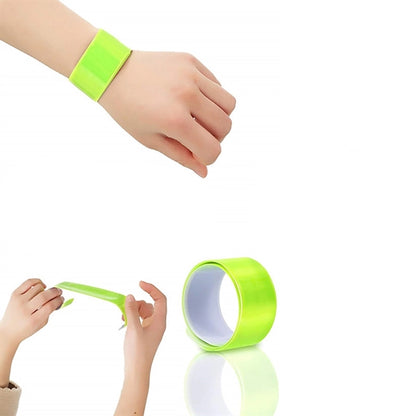 Reflactive Safety Slap Bracelet