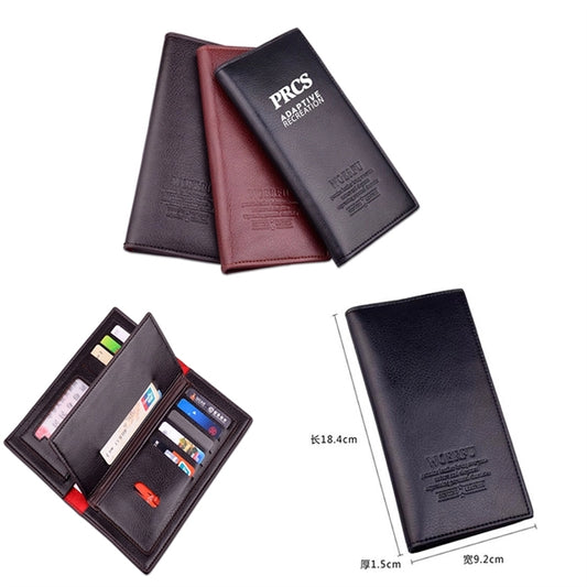 Custom Business Long Leather Wallet