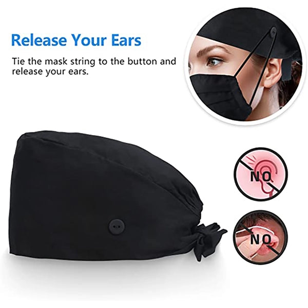 Adjustable Scrub Caps