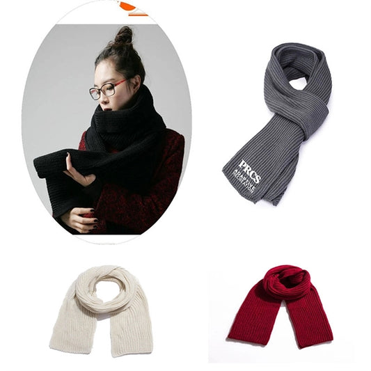 Women And Mens Winter Thick Cable Knit Wrap Chunky Long Warm