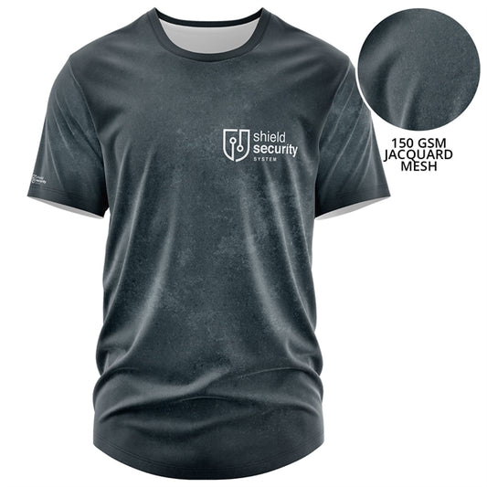 Unisex 150 GSM Jacquard Mesh Performance T-Shirt