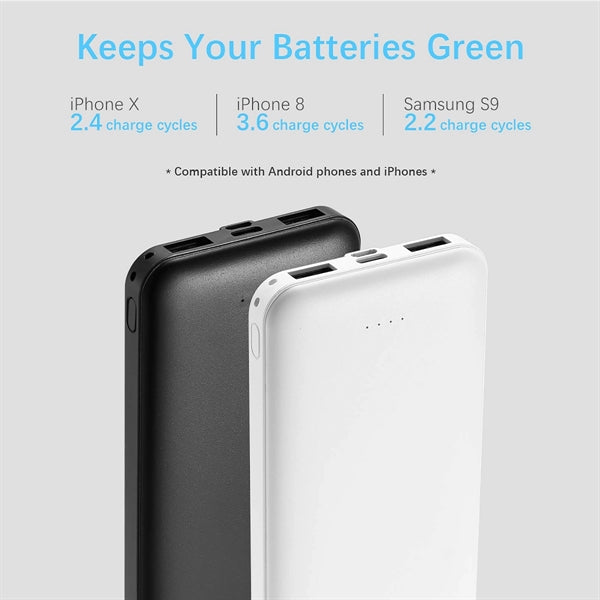 10000Mah Dual Usb Portable Charger