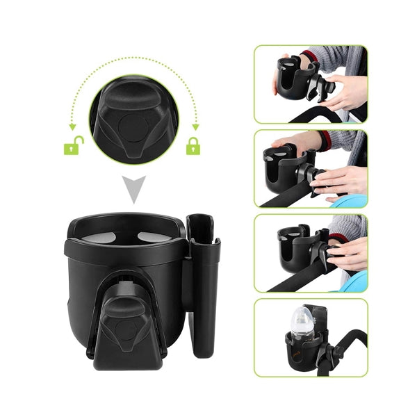 Stroller Cup Holder With Phone