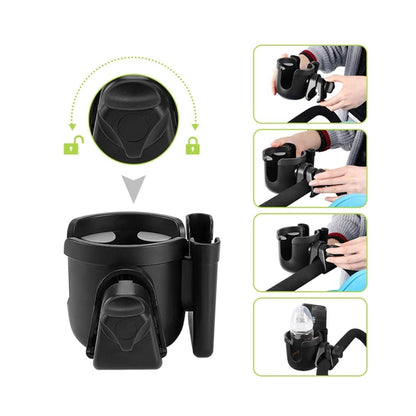 Stroller Cup Holder With Phone