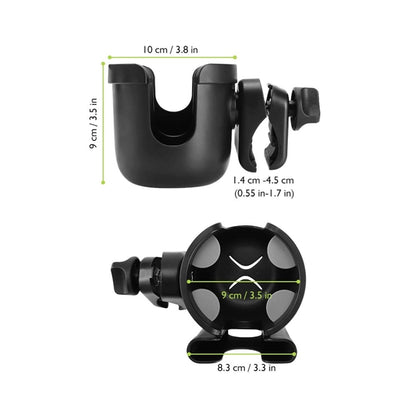 Stroller Cup Holder With Phone
