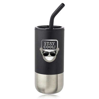 20 oz. Day Off Travel Mugs with Straw