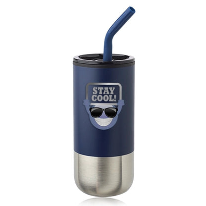 20 oz. Day Off Travel Mugs with Straw