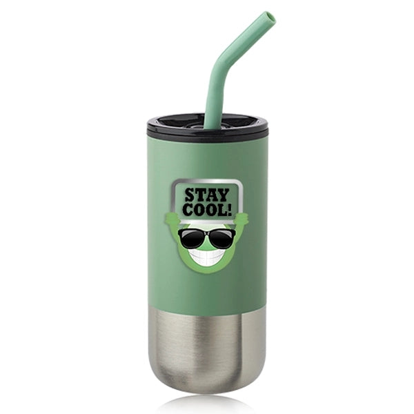 20 oz. Day Off Travel Mugs with Straw
