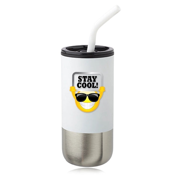 20 oz. Day Off Travel Mugs with Straw