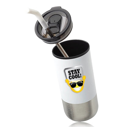 20 oz. Day Off Travel Mugs with Straw