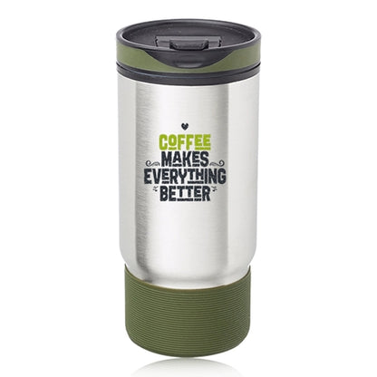 Oxford 17 oz. Ribbed Travel Mug