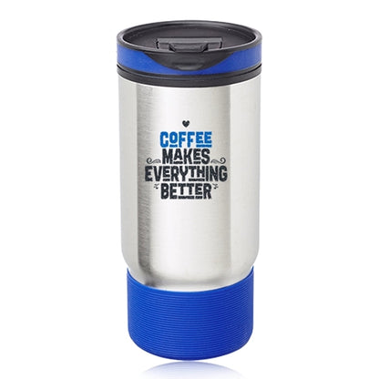 Oxford 17 oz. Ribbed Travel Mug