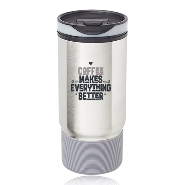 Oxford 17 oz. Ribbed Travel Mug