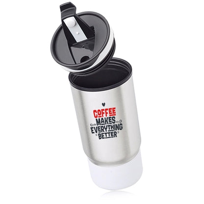Oxford 17 oz. Ribbed Travel Mug