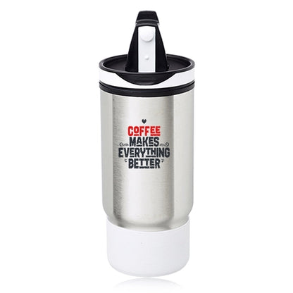 Oxford 17 oz. Ribbed Travel Mug