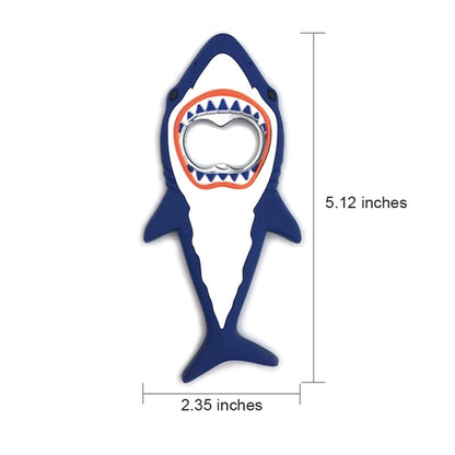Shark Soft Rubber Bottle Opener