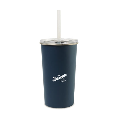 Arlo Classics Stainless Steel Tumbler with Straw - 20 Oz.