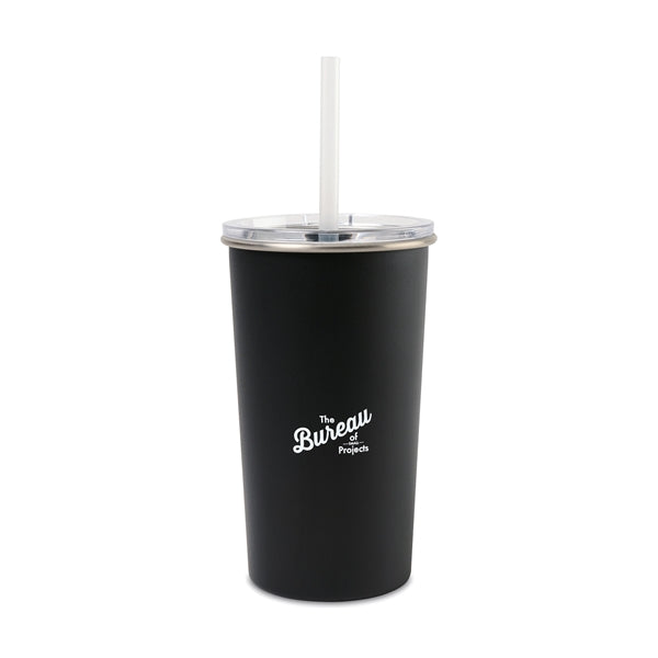 Arlo Classics Stainless Steel Tumbler with Straw - 20 Oz.