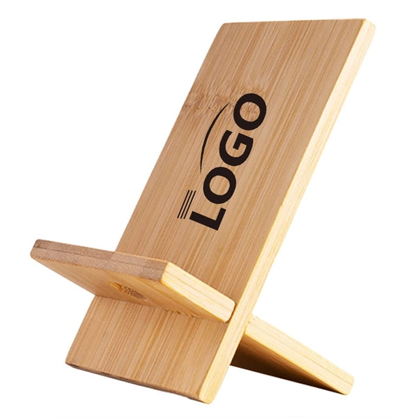 Bamboo Wood Cellphone Stand Holder