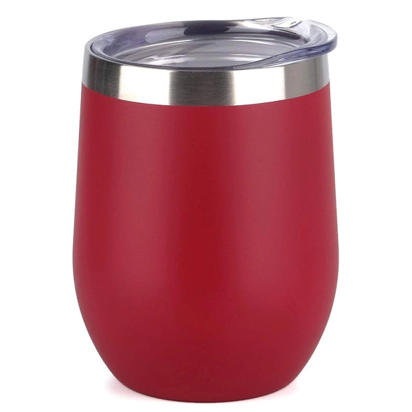 Insulated Wine Tumbler With Lid