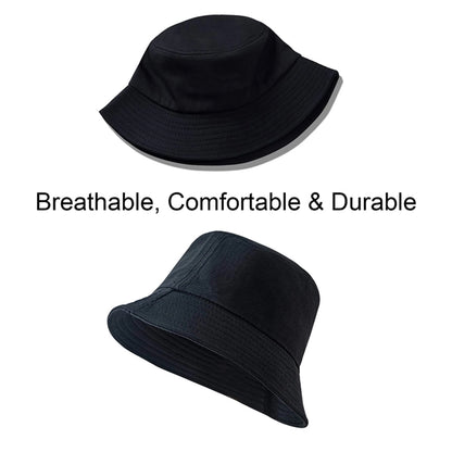 Bucket Hat For Women Men Cotton Summer Sun Beach Fishing Cap