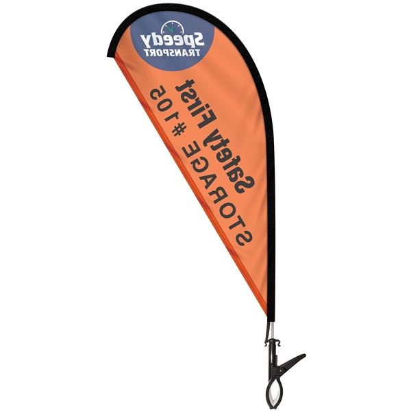 Mini Teardrop Banner with Clip