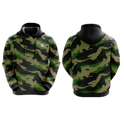 Unisex 280 GSM Spandex Interlock Fleece Zipper Hoodie