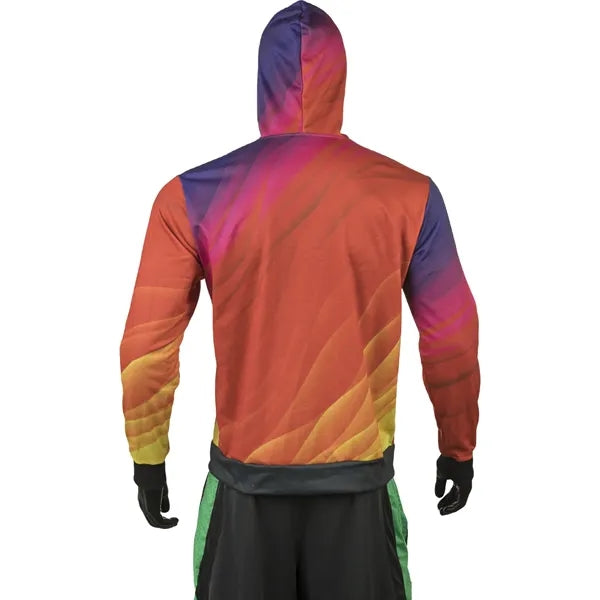 Unisex 280 GSM Spandex Interlock Fleece Sublimation Hoodie