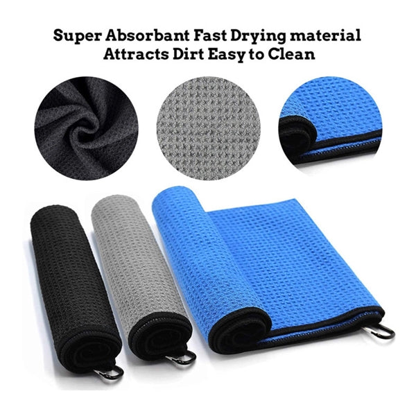 Tri-Fold Golf Towel