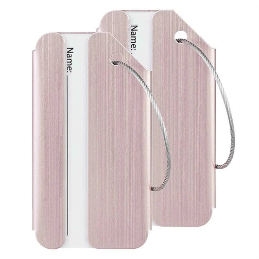 Stainless Steel Aluminum Luggage Tags