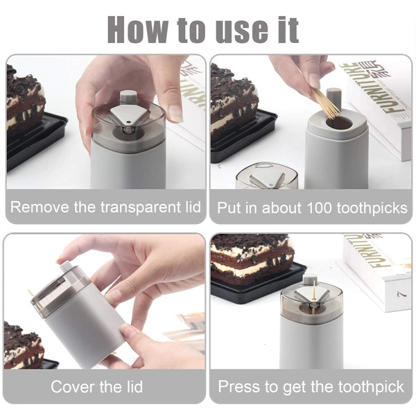 Toothpick Holder Dispenser