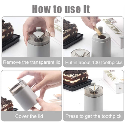 Toothpick Holder Dispenser