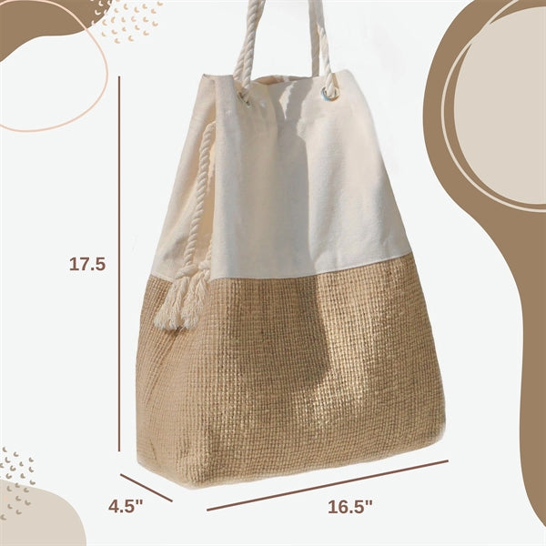 Woven Beach Bag