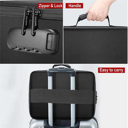File Organizer Bag With Lock