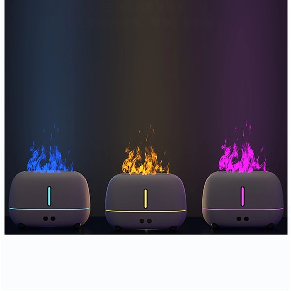 Diffuser With Flame Light