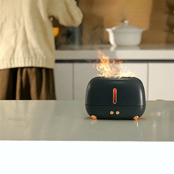 Diffuser With Flame Light
