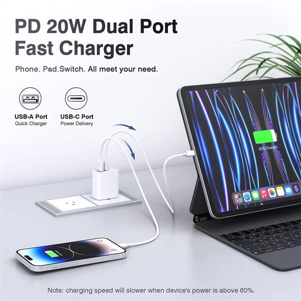 Usb C Wall Charger Block 20W