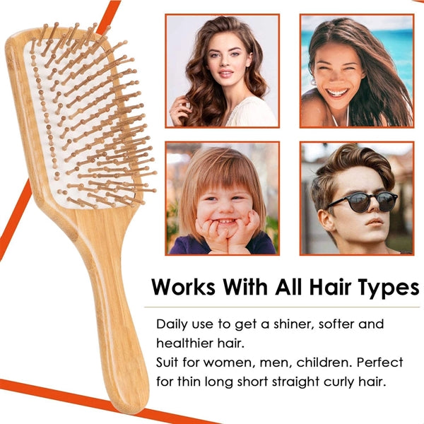 Natural Bamboo Hair Brush