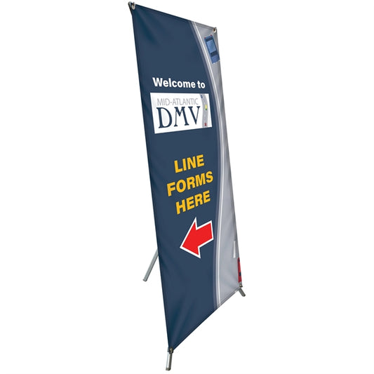 60" X 24" X-Banner Kit