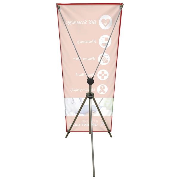 30.5" x 74" X-Banner Kit