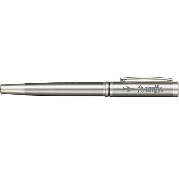 Recycled Stainless Steel Rollerball Pen