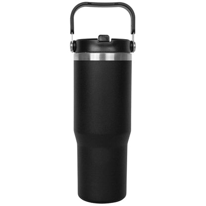 30oz. Stainless Steel Insulated Mug with Handle and Built-In