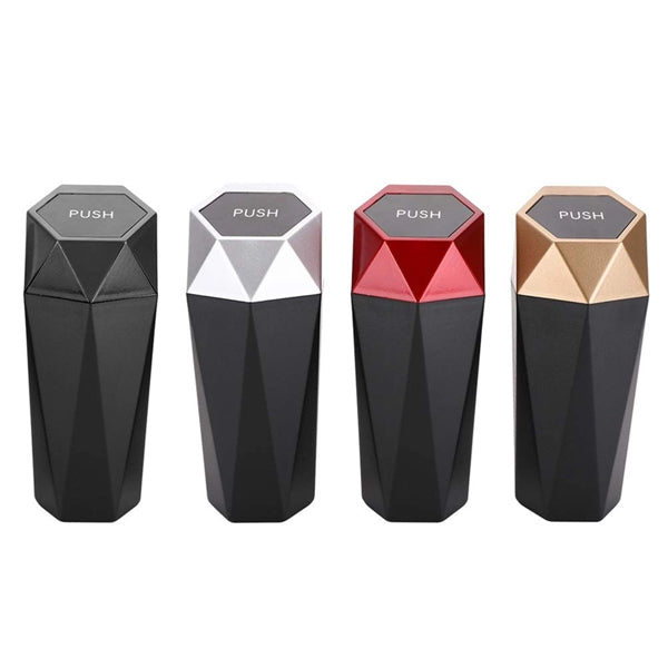 Car Trash Can With Lid