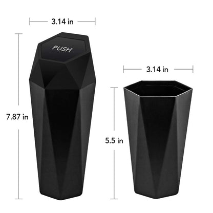 Car Trash Can With Lid