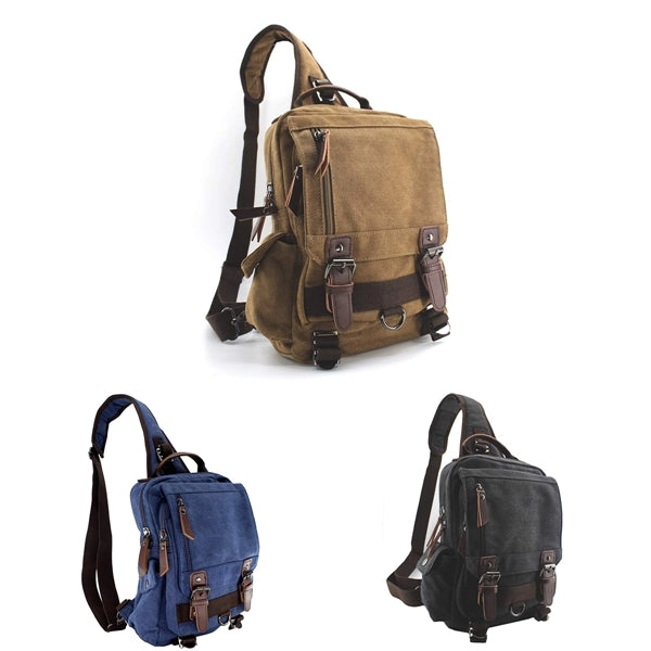 Canvas Shoulder Backpack