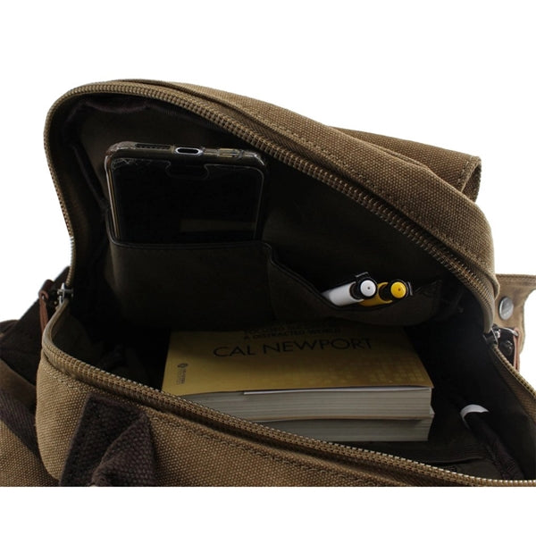 Canvas Shoulder Backpack