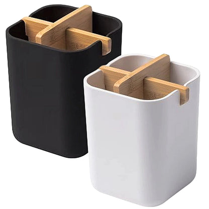 Bamboo Toothbrush Holder