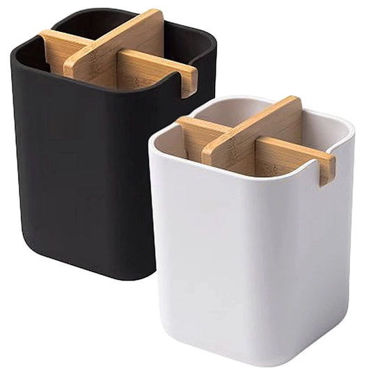 Bamboo Toothbrush Holder