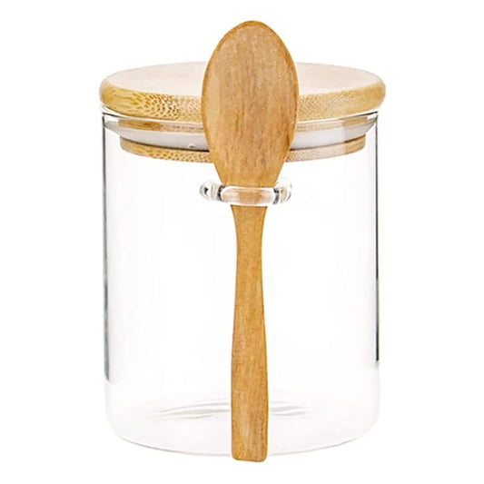 Jars With Bamboo Lids